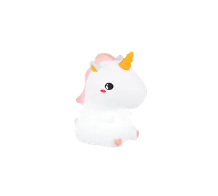 RL Light GOLDY R53931101 lampa nocna jednorożec LED RGBW 0,5W zasilanie bateryjne kolorowe podświetlenie - Lampy stojące - miniaturka - grafika 1