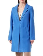 Płaszcze damskie - VERO MODA Vmpop Coat Noos płaszcz Kobiety, Beaucoup Blue, M - miniaturka - grafika 1