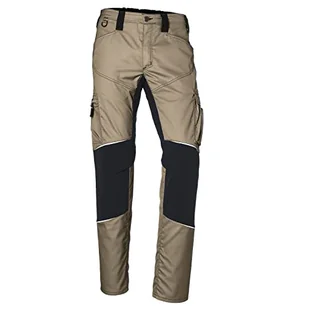 Paul H. Kübler Kleidung werk spodnie damskie, piaskowo-brązowe/czarne, 90 EU - Spodnie damskie - miniaturka - grafika 1