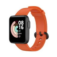 Akcesoria do smartwatchy - PASEK DO ZEGARKA XIAOMI/REDMI WATCH LITE POMARAŃCZOWY SILIKON WODOODPORNY - miniaturka - grafika 1