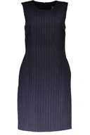 Sukienki - GANT KRÓTKA SUKIENKA DAMSKA NIEBIESKA - Gant - miniaturka - grafika 1