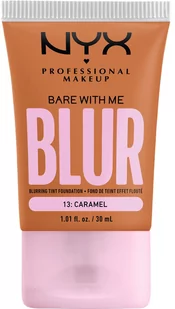 NYX PROFESSIONAL MAKEUP Bare With Me Blur Tint Foundation 13 Caramel - Podkład  13 Caramel - Podkłady do twarzy - miniaturka - grafika 1