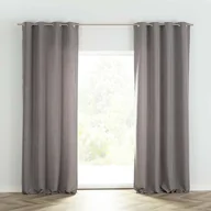 Zasłony - Zasłona BASIC na kółkach 140x280 cm szaroczarny melanż 1 szt. - miniaturka - grafika 1