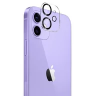 Pozostałe akcesoria do telefonów - Szkło hartowane na obiektyw CRONG Lens Shield do iPhone 12 - miniaturka - grafika 1