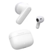 Słuchawki - Hama True Wireless Freedom Light II białe - miniaturka - grafika 1