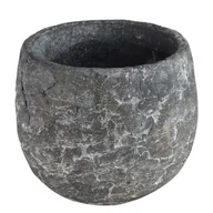 Donice - Osłonka doniczki betonowa Thomas 9.5cm antracytowa - miniaturka - grafika 1
