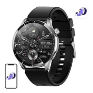 Smartwatch - Blitzwolf BW-EP10 Srebrny - miniaturka - grafika 1