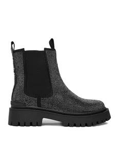 Juicy Couture Botki EO-CS6590-10 Czarny - Buty dla chłopców - miniaturka - grafika 1