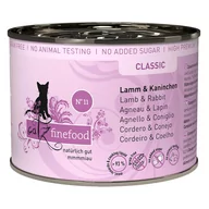 Mokra karma dla kotów - Catz Finefood w puszce, 6 x 200 g - Jagnięcina z królikiem - miniaturka - grafika 1