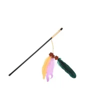 Zabawki dla kotów - Zabawka do zabawy z kotem wędka patyczek - miniaturka - grafika 1