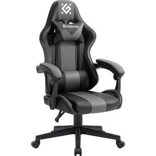 Fotel DEFENDER Cosmic Szaro-czarny - Fotele gamingowe - miniaturka - grafika 1