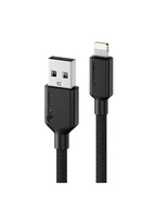 Kable USB - ALOGIC Elements PRO USB-A to Lightning cable 1m - Black - miniaturka - grafika 1