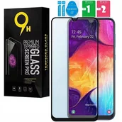 Szkła hartowane na telefon - SZKŁO HARTOWANE PEŁNE SZYBKA do SAMSUNG GALAXY A20S 9H ZESTAW - miniaturka - grafika 1