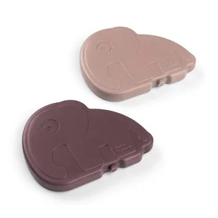 Done by Deer Wkłady Chłodzące 2szt Słonik Elphee Powder - Zestawy naczyń dla dzieci - miniaturka - grafika 1