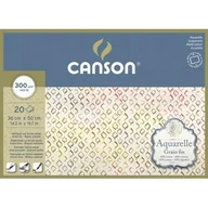 Podobrazia, bloki, papiery - Blok Do Akwareli 36X50 300G 20K Canson Cold Pressed Aquarelle - miniaturka - grafika 1
