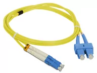 Kable światłowodowe - Patch cord SM LC-SC duplex 9/125 2.0m ALANTEC - ALANTEC - miniaturka - grafika 1
