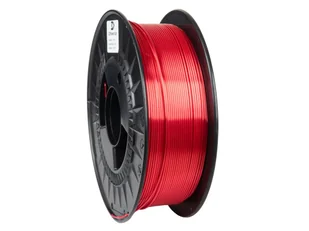 Filament 3DPower PLA SILK 1.75mm Czerwony 1kg - Filamenty i akcesoria do drukarek 3D - miniaturka - grafika 1
