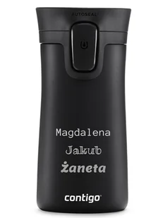Kubek termiczny z grawerem Contigo Pinnacle 300ml - Matte Black - Kubki termiczne - miniaturka - grafika 1