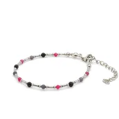 Bransoletki - Bransoletka Rubin, Szafir, Turmalin 15-19cm KAM751 Stal chirurgiczna - miniaturka - grafika 1