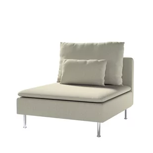 Dekoria pl pl Pokrowiec na moduł Söderhamn 1-osobowy szaro-beżowy szenil 93 x 99 x 83 cm City 1007-704-80 - Pokrowce na meble - miniaturka - grafika 1