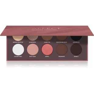 Affect PRESSED EYESHADOWS PALETTE by Karolina Matraszek - Paleta 10 cieni prasowanych - PURE PASSION AFF1PPA - Cienie do powiek - miniaturka - grafika 1