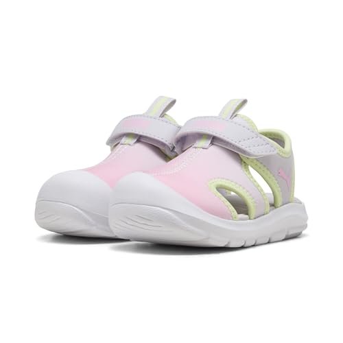 PUMA Unisex Baby Fun Racer Sandał Come ON V INF Slide, różowy połyskujący jabłkowy spritz-lawendowy POP, 7 UK dziecko, Różowy połysk jabłko spritz lawendowy pop, 24 EU