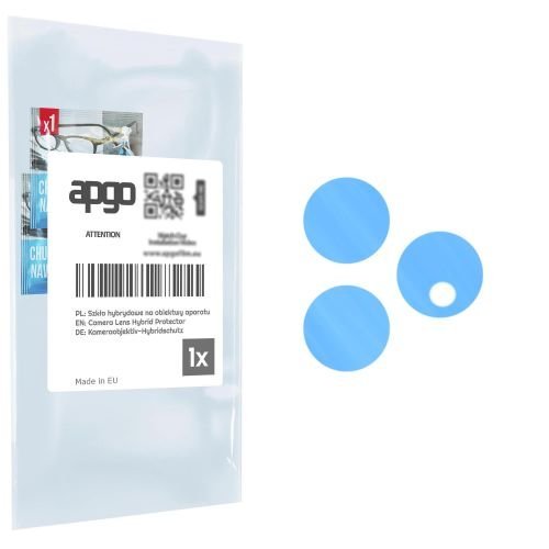 1x szkło hybrydowe na aparat obiektyw kamerę 9H do Umidigi A15T - apgo hybrid Camera Lens Protector