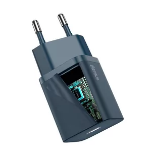 Baseus Super Si 1C szybka ładowarka USB Typ C 20 W Power Delivery niebieski (CCSUP-B03) - Ładowarki do telefonów - miniaturka - grafika 4