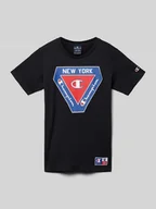 Koszulki dla chłopców - T-shirt z okrągłym dekoltem - miniaturka - grafika 1