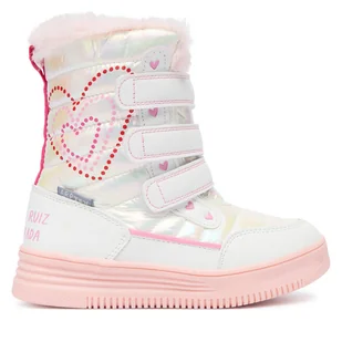 Śniegowce Agatha Ruiz de la Prada 251991 M Biały - Buty dla dziewczynek - miniaturka - grafika 1
