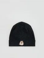 Czapki damskie - Reserved - Czapka Pusheen - czarny - miniaturka - grafika 1
