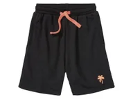 Spodnie i spodenki dla chłopców - pepperts!® Bermudy chłopięce z elastycznym pasem (Czarny, 134-140) - miniaturka - grafika 1