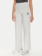 Legginsy - Puma Legginsy Ess Small No. 1 Logo 682428 Szary Straight Fit - miniaturka - grafika 1