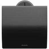 Stojaki i wieszaki na papier toaletowy - Brabantia $42 Uchwyt do papieru toaletowego - MATT BLACK - miniaturka - grafika 1