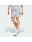 Spodenki męskie - adidas Szorty sportowe Workout Essentials Base KC5287 Szary Regular Fit - miniaturka - grafika 1