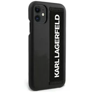 Etui i futerały do telefonów - Karl Lagerfeld KLHCP12SSTKLBK iPhone 12 mini 5,4" czarny/black hardcase KF000498 - miniaturka - grafika 1