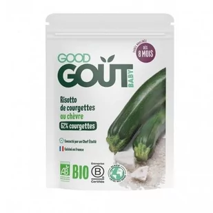Good Gout BIO Risotto z cukinią i kozim serem, 190 g - Dania dla dzieci - miniaturka - grafika 1