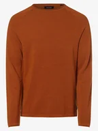 Swetry męskie - Jack & Jones Sweter męski Mężczyźni Bawełna pomarańczowy jednolity, M - miniaturka - grafika 1
