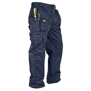 Lee Cooper męskie spodnie robocze cargo, granatowe, rozmiar W38/L31 - Spodenki męskie - miniaturka - grafika 1