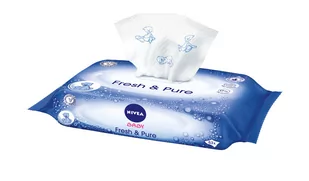 Nivea Nivea Baby Pure&Fresh chusteczki 6 Extra Large3 szt - Pozostałe kosmetyki - miniaturka - grafika 1