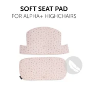 Krzesełka do karmienia - Hauck pokrowiec na krzesełko Highchair Pad Select jersey flowers rose Raty 10x0% do 15.04.2022! - miniaturka - grafika 1