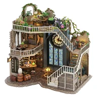 Zabawki kreatywne - Sala Wielkiej Magii DIY Domek do samodzielnego montażu Magia Czary Potter Hogwart - miniaturka - grafika 1