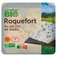 Sery - Carrefour Bio Ser Roquefort 100 g - miniaturka - grafika 1