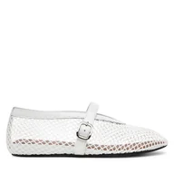 Baleriny - Baleriny Badura MIMOSA-SLT-24067P-52 Biały - miniaturka - grafika 1