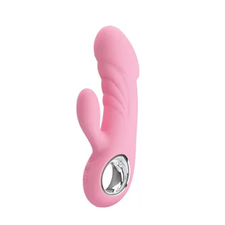 Wibratory i masażery - Pretty Love boss of toys ANSEL USB PINK 7 function - grafika 1