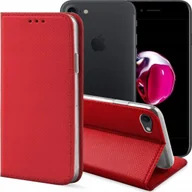 Etui i futerały do telefonów - Hello Case ETUI Z KLAPKĄ DO APPLE IPHONE 7 / 8 / SE 2020 / SE 2022 CZERWONE ZAMYKANE - miniaturka - grafika 1