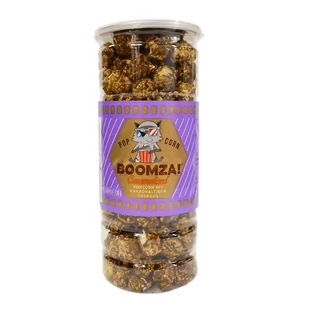 Popcorn karmelowy w rurie mistyczny "Boomza" 170g - Cukier i słodziki - miniaturka - grafika 1