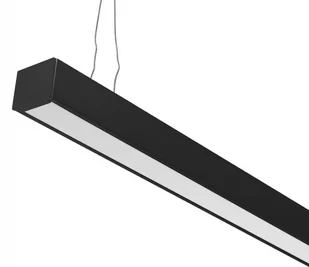 Lampa LED Liniowa Neo Line 200cm 60W 4500K czarna wisząca - Lampy sufitowe Lampa LED Liniowa Neo Line 200cm 60W 4500K czarna wisząca - Lampy sufitowe - miniaturka - grafika 1