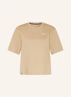 Koszulki i topy damskie - Salewa T-Shirt Eagle Sunset beige - SALEWA - miniaturka - grafika 1