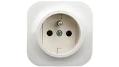 Gniazdka elektryczne - Legrand Gn.2p+z przesł.n/t i p2016a- forix krem 782447 - miniaturka - grafika 1